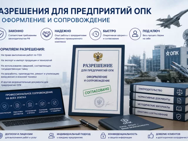 Разрешения для предприятий ОПК: какие документы обязательны на самом деле