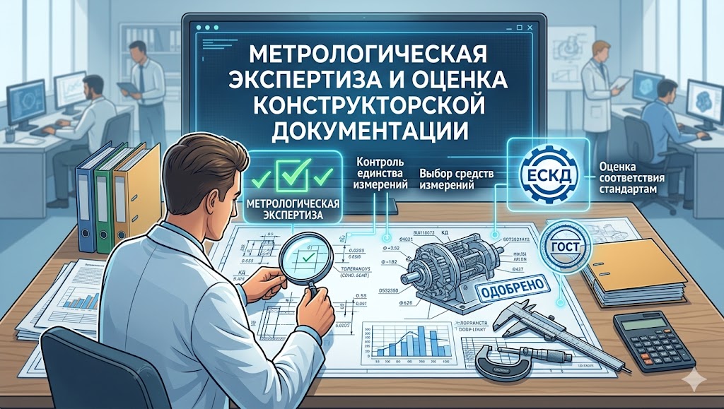 Метрологическая экспертиза и оценка конструкторской документации